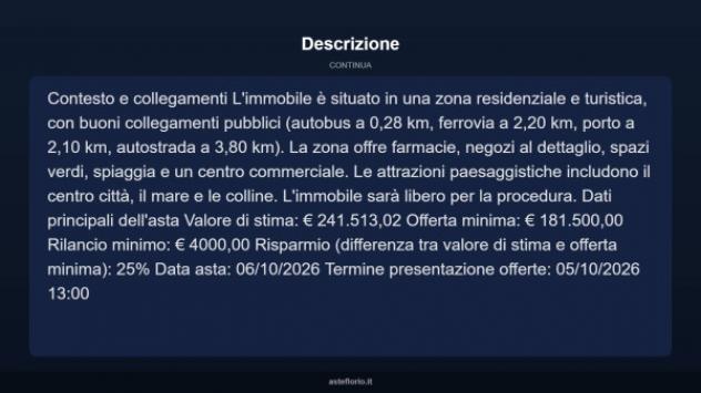 Immobile in asta di 77 m² in vendita a Riccione - Foto 14