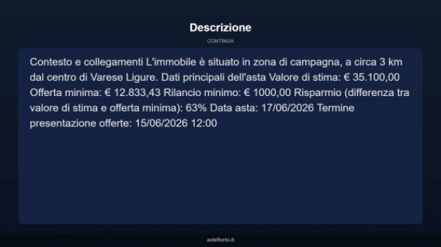 Immobile in asta di 87 m² in vendita a Varese Ligure - Foto 17