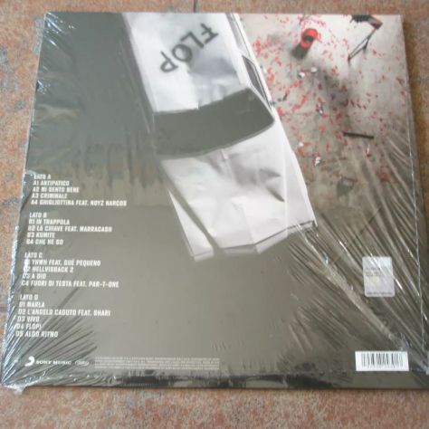 SALMO - FLOP - 2XLP Rossi - FIRMATO (Timbrato) - SOLO CONSEGNE - Foto 3