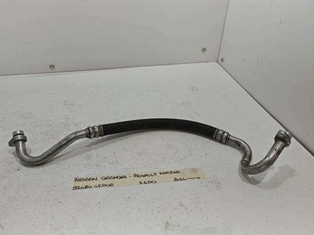 TUBO ARIA CONDIZIONATA NISSAN Qashqai Serie 924804EB0B 92480-4EB0B Diesel 1.6 (14) - Foto 2