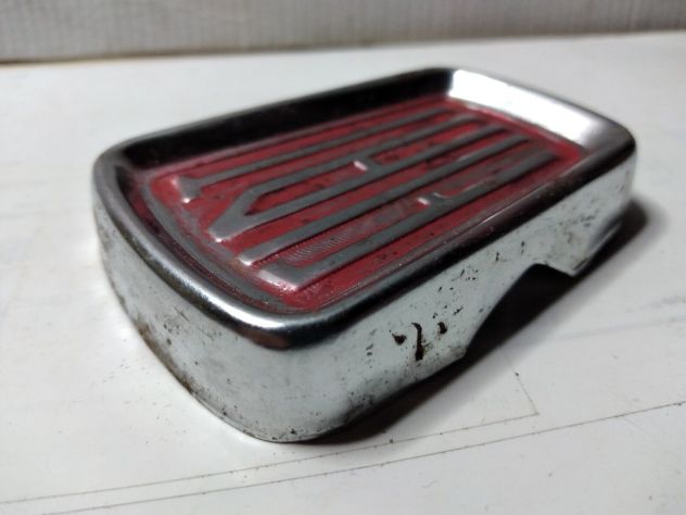 VECCHIO LOGO FIAT IN METALLO ANNI 50 PER COFANO ANTERIORE - Foto 5