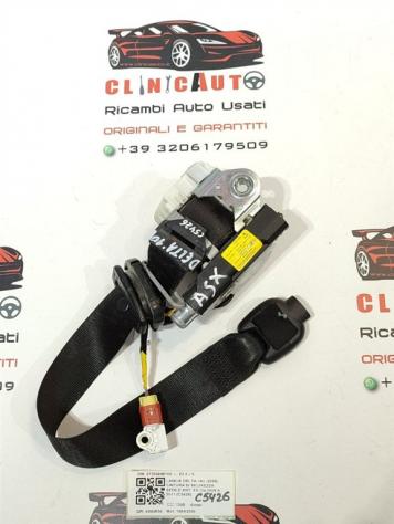 CINTURA DI SICUREZZA ANTERIORE SINISTRA LANCIA Delta 3° Serie 07354948100 198A2000 (0811)
