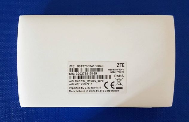 Vendo MODEM WI-FI 4G MOD. ZTE MF920V - Foto 2