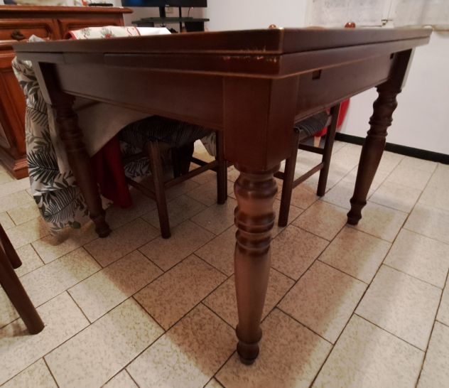 TAVOLO IN LEGNO ALLUNGABILE - Foto 3