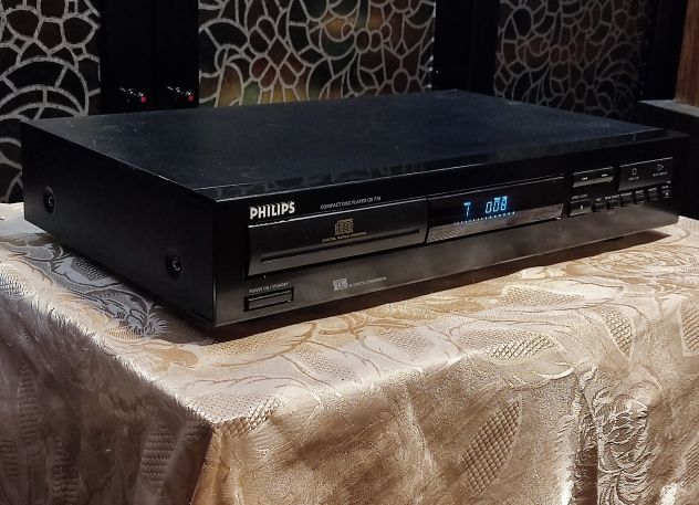 Philips CD 710 Lettore Cd Compact Disc Player - Laser Nuovo - Foto 2