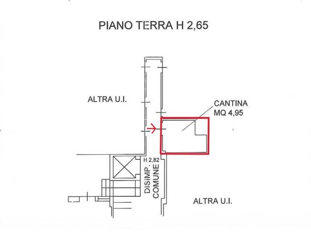 TRILOCALE ULTIMO PIANO CON ASCENSORE CANTINA E GARAGE - Foto 18