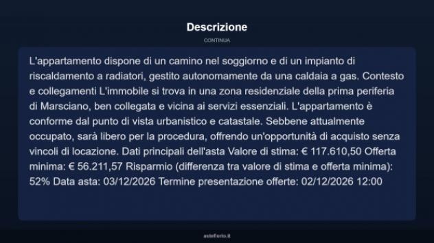 Immobile in asta di 197 m² in vendita a Marsciano - Foto 12