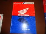 SLR650 manuale officina manutenzione honda moto