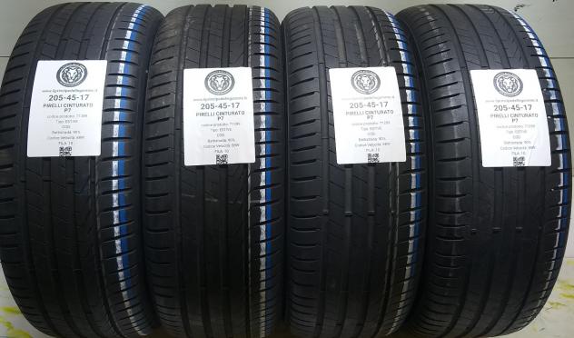 4 GOMME 205 45 17 PIRELLI A71289