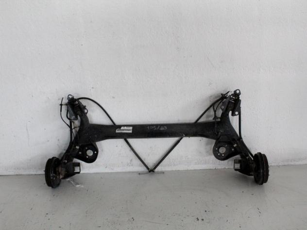 46537901 PONTE ASSALE POSTERIORE FIAT PUNTO 1.3 D 51KW 5M 3P (2003) RICAMBIO USATO CON MOZZI E FUSELLI