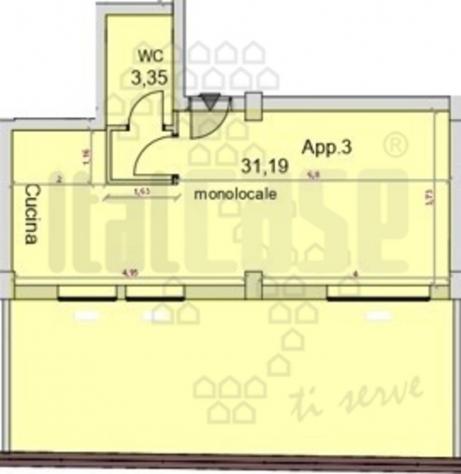 APPARTAMENTO di 1 vani e di 40 mq (MESSINA) rif. 2VS17706 - Foto 6