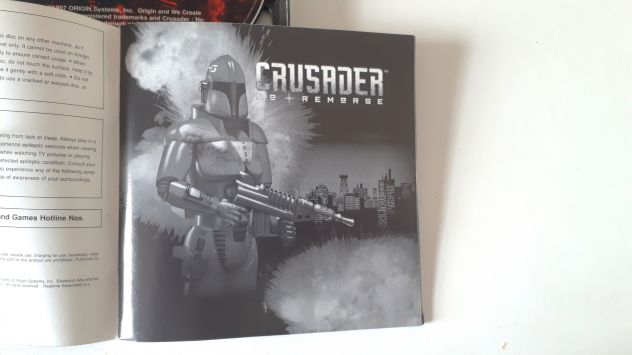 crusader no remorse video gioco azione playstation ps 1 ps1 ottimo stato pal psx - Foto 4