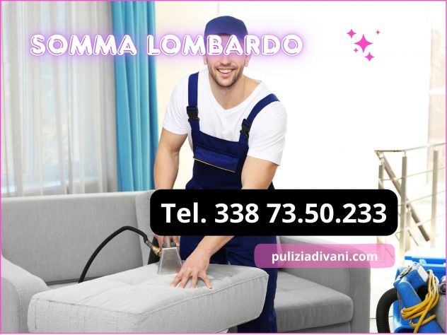 PULIZIA DIVANI MATERASSI MOQUETTE TAPPETI A SOMMA LOMBARDO