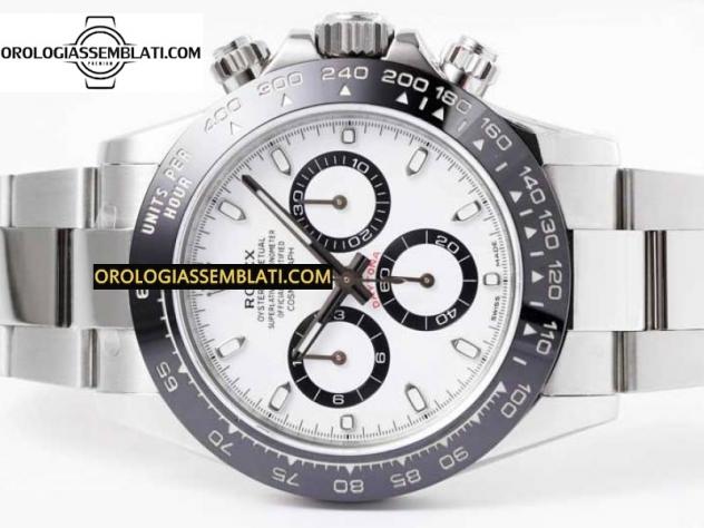 Rolex Replica DAYTONA 116500 1:1 BEST EDITION QUADRANTE BIANCO SU BRACCIALE SS SA4130 - Foto 6