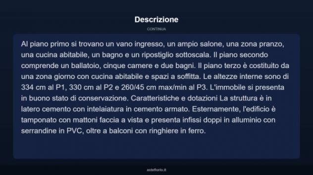 Immobile in asta di 585 m² con più di 5 locali in vendita a Monte Urano - Foto 11