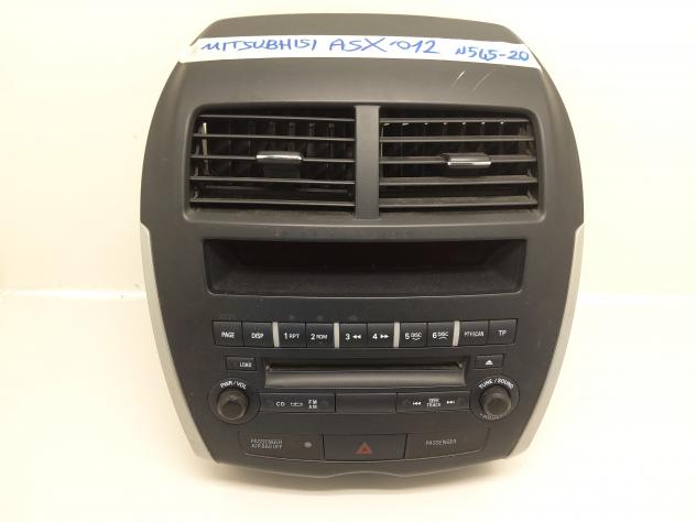 PANNELLO COMANDI AUTORADIO MITSUBISHI ASX 1° Serie 8002A920XA (10)