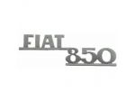 Scritta Emblema Targhetta auto Fiat 850