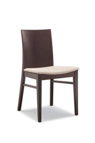 Sedie moderne con schienale pieno Cod 3125/I/NeLa