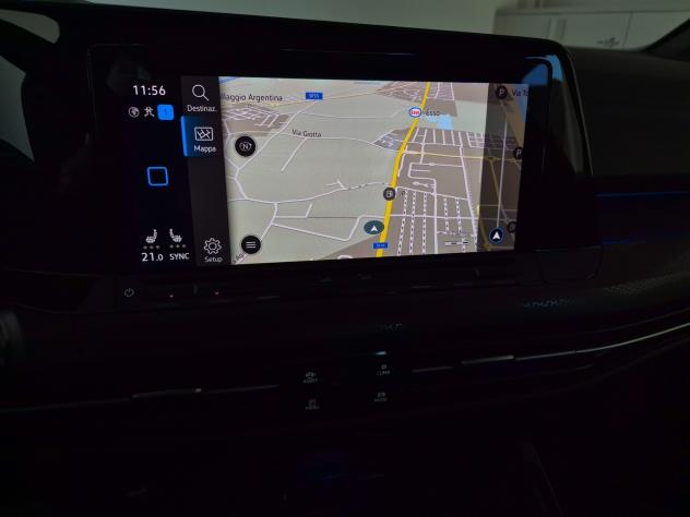 Volkswagen Golf GTI 5 PORTE LED NAVI CARPLAY C.18 NERI AUTO UFFICIALE VW 1 PROPRIETARIO - Foto 4