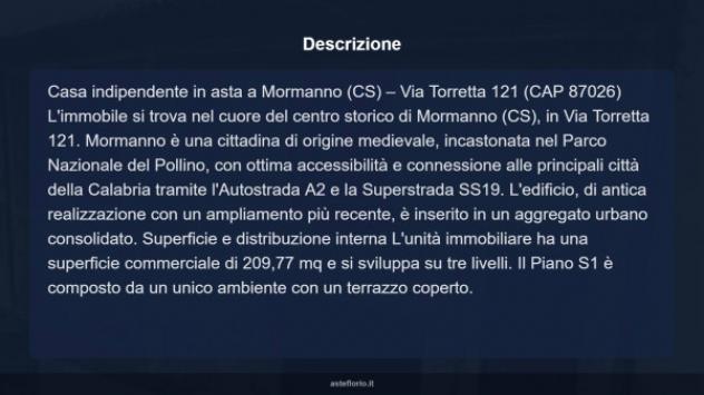 Immobile in asta di 209 m² in vendita a Mormanno - Foto 13