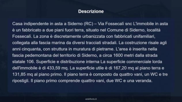 Immobile in asta di 433 m² con più di 5 locali in vendita a Siderno - Foto 9