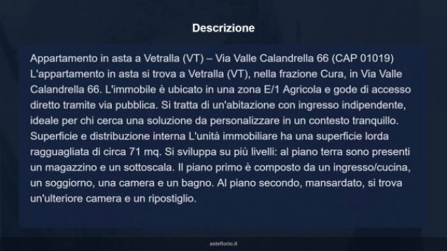 Immobile in asta di 71 m² in vendita a Vetralla - Foto 8