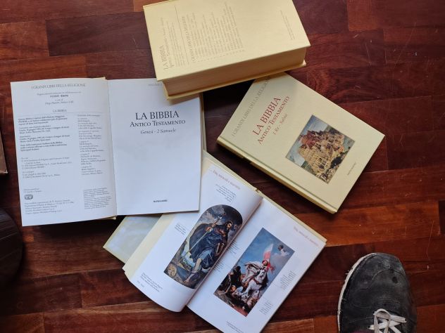 LA BIBBIA-  I Grandi Libri della Religione (Mondadori) 4 volumi: Antico e Nuovo - Foto 3