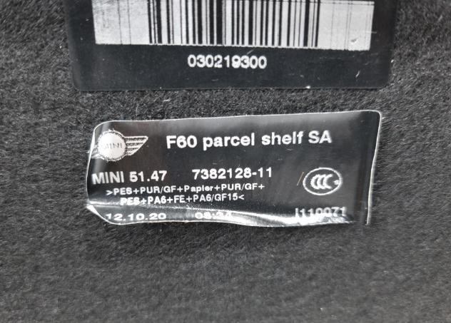CAPPELLIERA POSTERIORE MINI Countryman S 51477382128 (16) - Foto 12