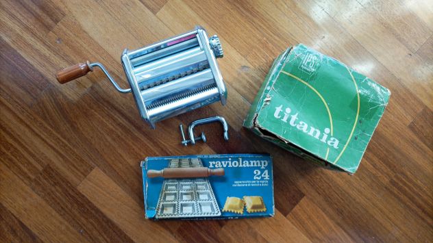 Macchina per pasta Titania + Raviolamp 24 VINTAGE