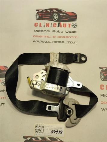 CINTURA DI SICUREZZA ANTERIORE SINISTRA TOYOTA Corolla Verso 2° Serie 7P2140-P 2ADFHV (0409) - Foto 2