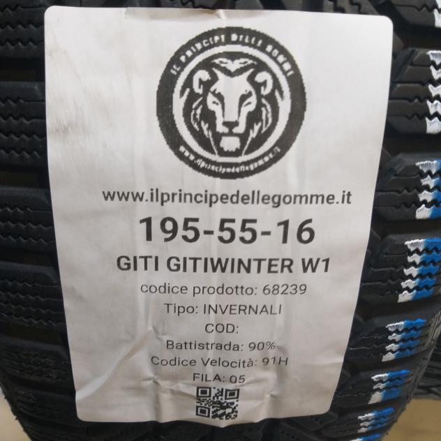 4 GOMME 195 55 16 GITI A68239 - Foto 2
