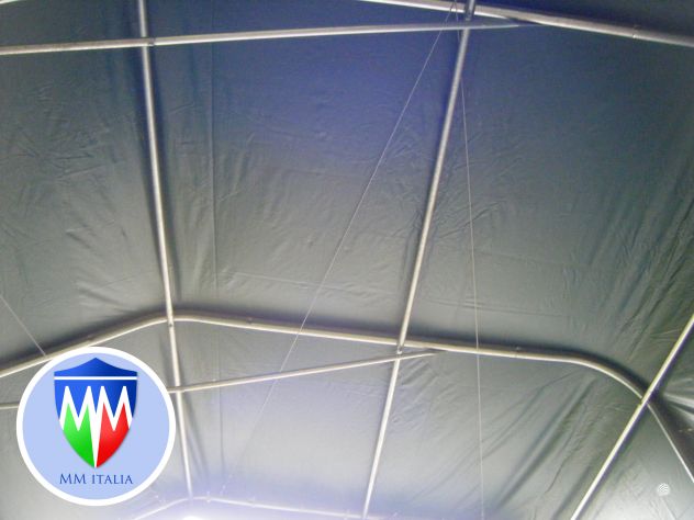 Tendoni Coperture Professionali 5 x 10 x 5,00 pvc Ignifugo MM Italia - Foto 8