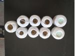 GOMITOLI COTONE DA RAMMENDO - 9 pezzi bianchi