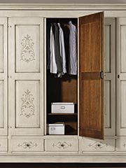 Armadio 6 ante 6 cassetti laccato decorato cod 7021 - Foto 2