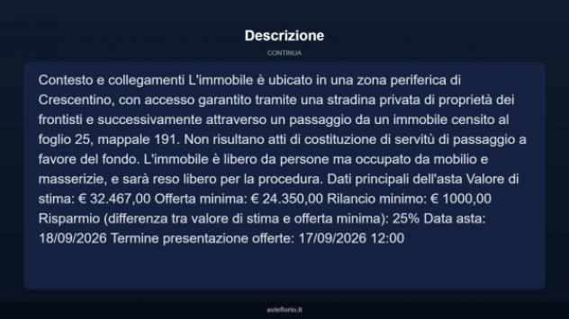 Immobile in asta di 68 m² in vendita a Crescentino - Foto 14