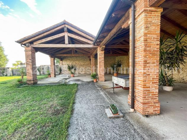 SARCEDO - Villa Capra | Barchessa con portico ad archi, abitazione e garage - Foto 7