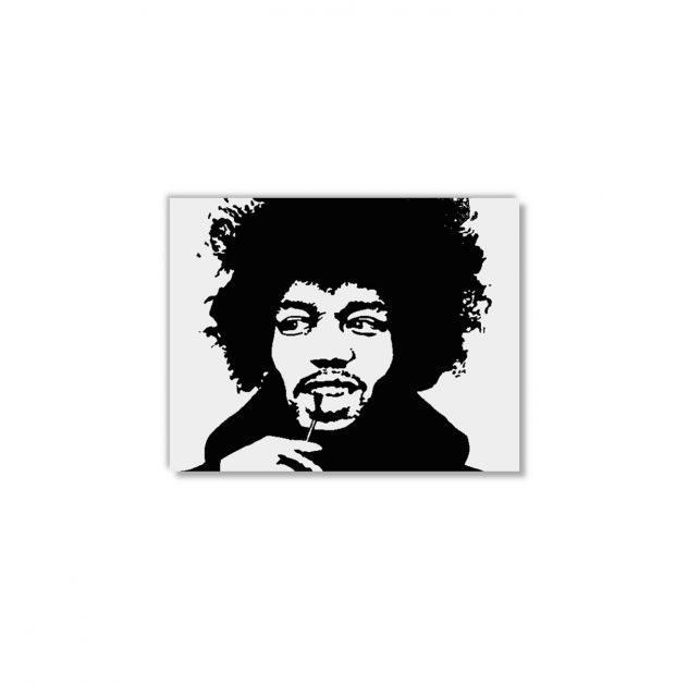 Quadro Jimi Hendrix dipinto a mano - Foto 2