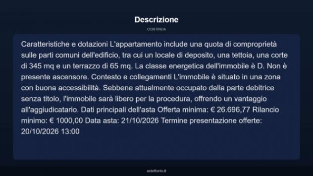 Immobile in asta di 166 m² con più di 5 locali in vendita a Pennabilli - Foto 4