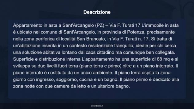 Immobile in asta di 68 m² in vendita a Sant'Arcangelo - Foto 14