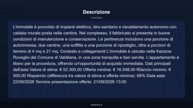 Immobile in asta di 137 m², box auto in vendita a Valdilana - Foto 13