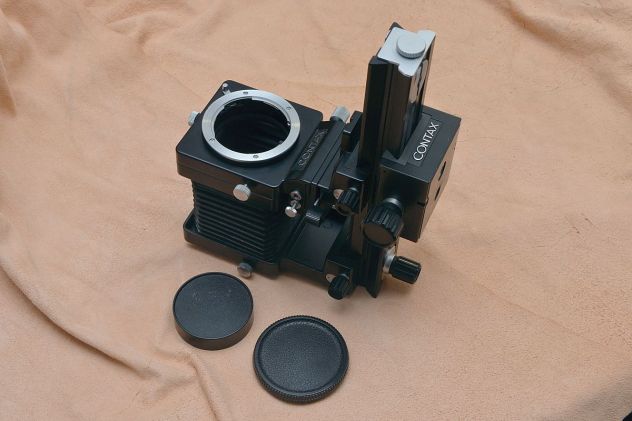 Contax Soffietto Auto Bellows originale con doppia slitta - Foto 9