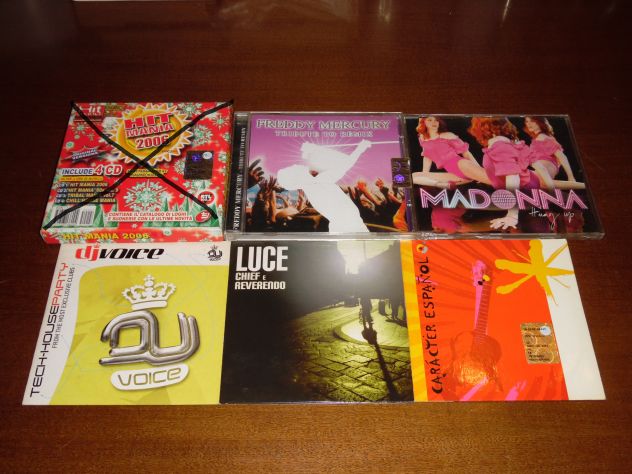 5 CD TUTTI IN OTTIME CONDIZIONI,ALCUNI INTROVABILI,COMPLETI,ORIGINALI:MADONNA,FR - Foto 2