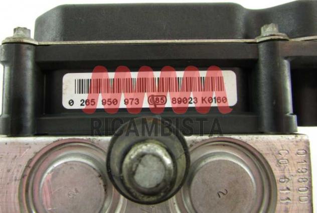 0265230306 Fiat Punto Evo centralina gruppo pompa ABS - Foto 2