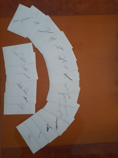 FOTOGRAFIE ORIGINALI AUTOGRAFATE RARISSIME INTROVABILI PERFETTAMENTE CONSERVATE. - Foto 2