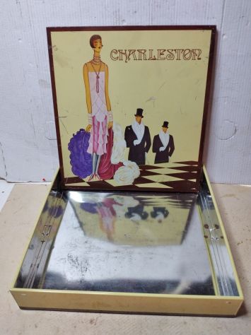scatola in latta anni 60 da collezione forse conteneva caramelle o cioccolatini - Foto 7