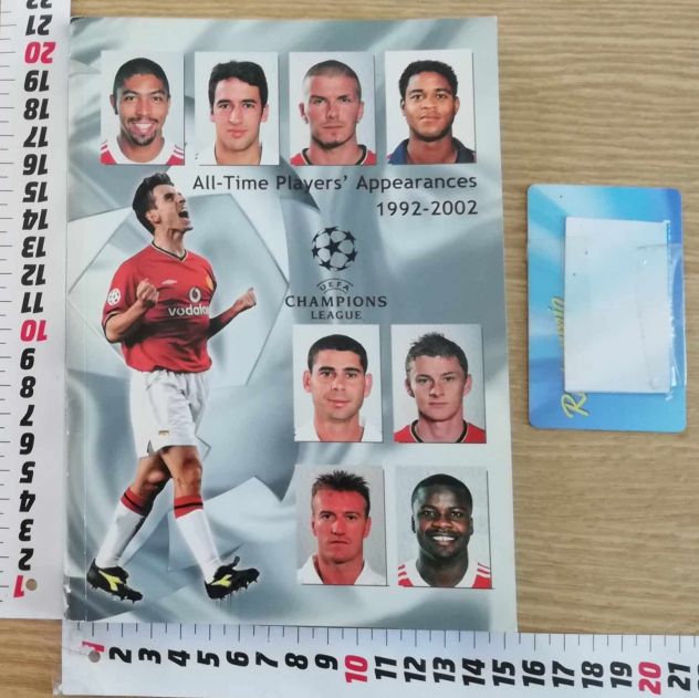 Uefa Champions League All Time Players Appearances 1992-2002
