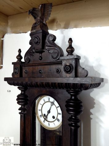 176427 Antico orologio a pendolo funzionante - Foto 8