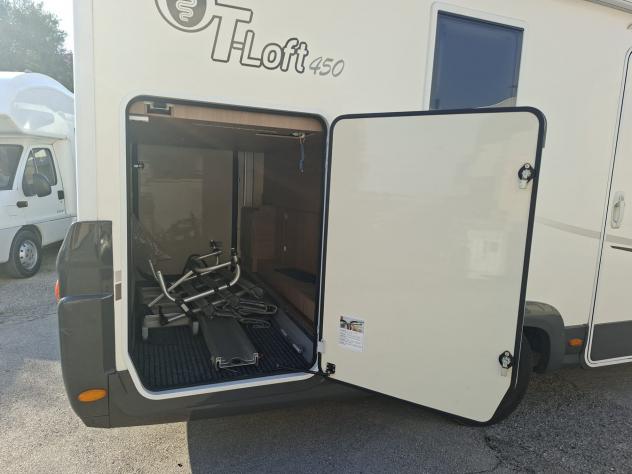 CAMPER ELNAGH DUCATO SEMINTEGRALE 6 POSTI SEMIDINETTE BASCULANTE LETTO MATRIMONIALE GARAGE CLIMATIZZATORE FOTOVOLTAICO CAMPEGGIO USATI GENERALI 1714 - Foto 7