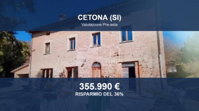 Immobile in asta di 320 m² con più di 5 locali in vendita a Cetona