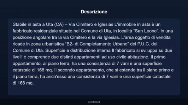 Immobile in asta di 168 m² in vendita a Uta - Foto 4